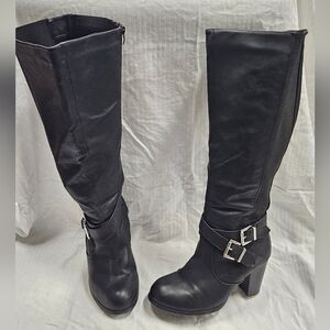 Torrid Black Knee-High Size 8WW Boots